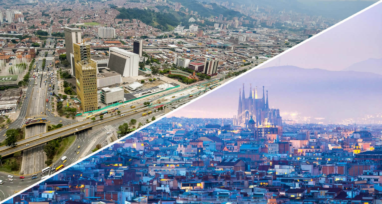 Barcelona y Medellín