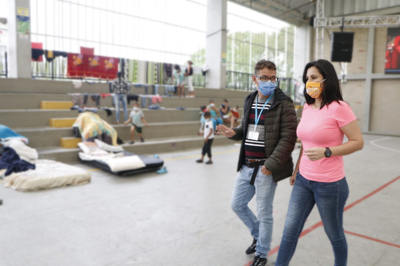Acuerdo con ACNUR para atender a 450 familias de población migrante
