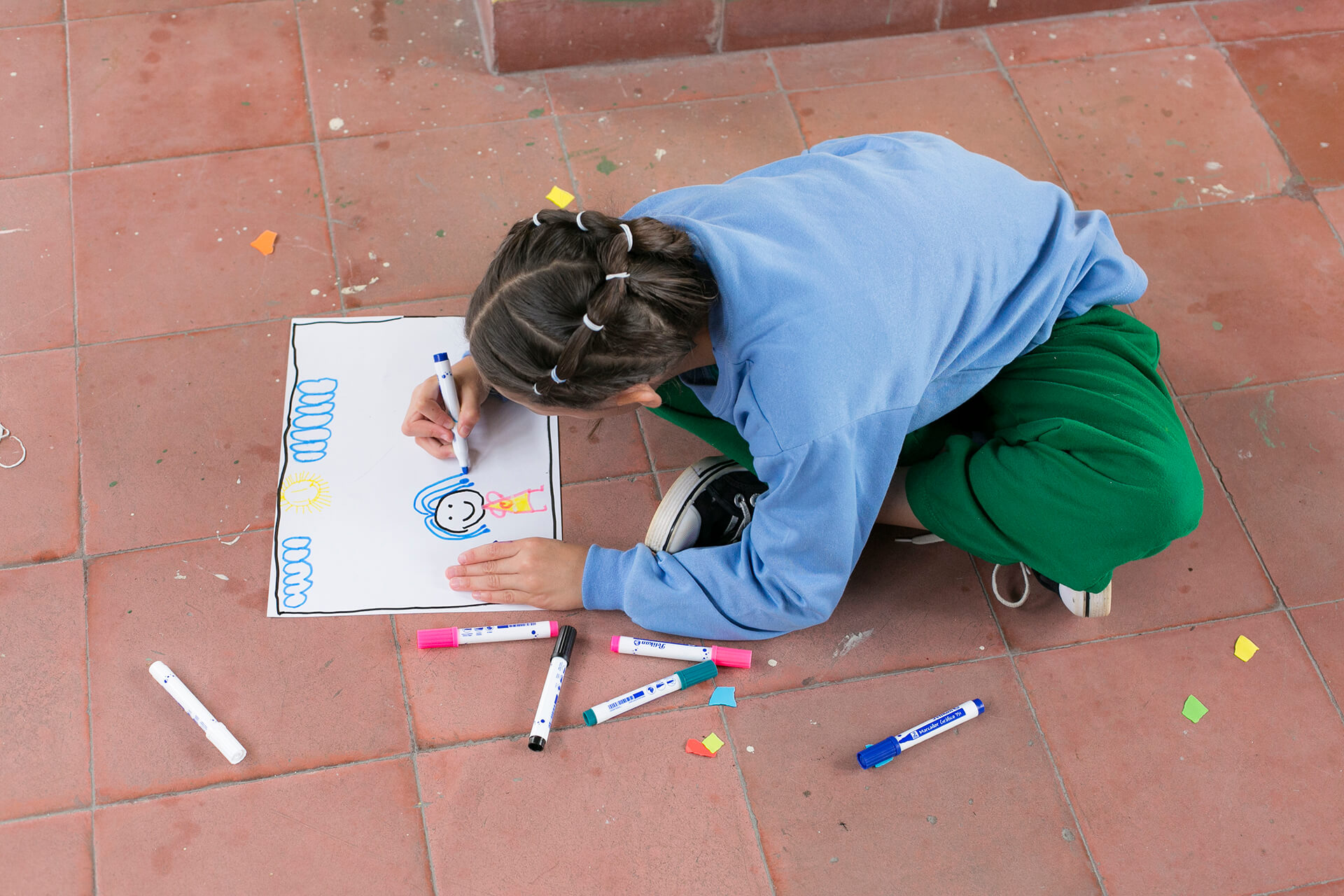 Niña de 8 años de Medellín, finalista del Concurso Internacional de Arte Infantil Chuncheon, Corea del Sur